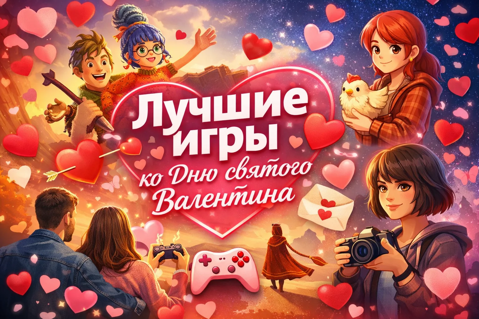 Лучшие игры ко Дню святого Валентина — подборка для пар и одиночек