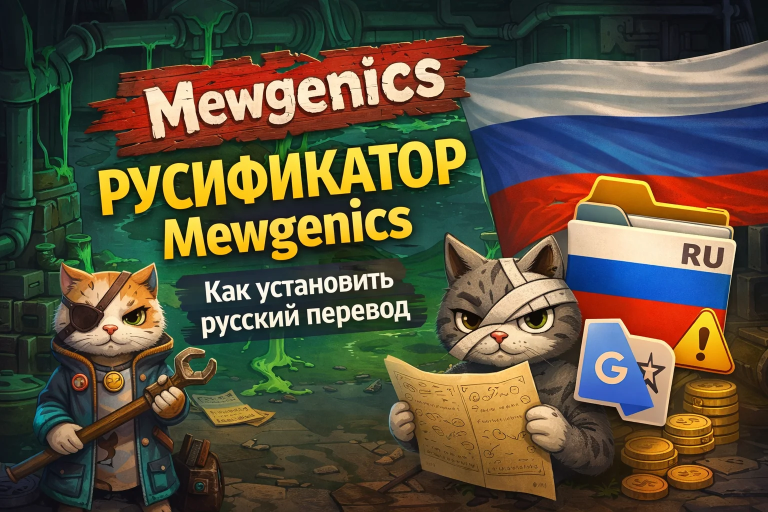 Русификатор Mewgenics — как установить русский перевод (неофициальный)