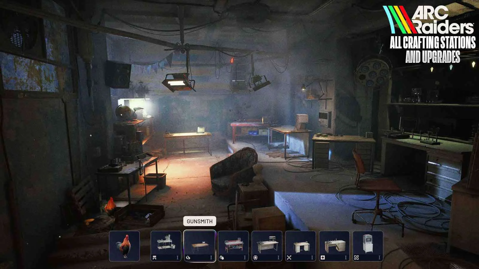 Как улучшить мастерскую и верстаки в ARC Raiders — подробное руководство