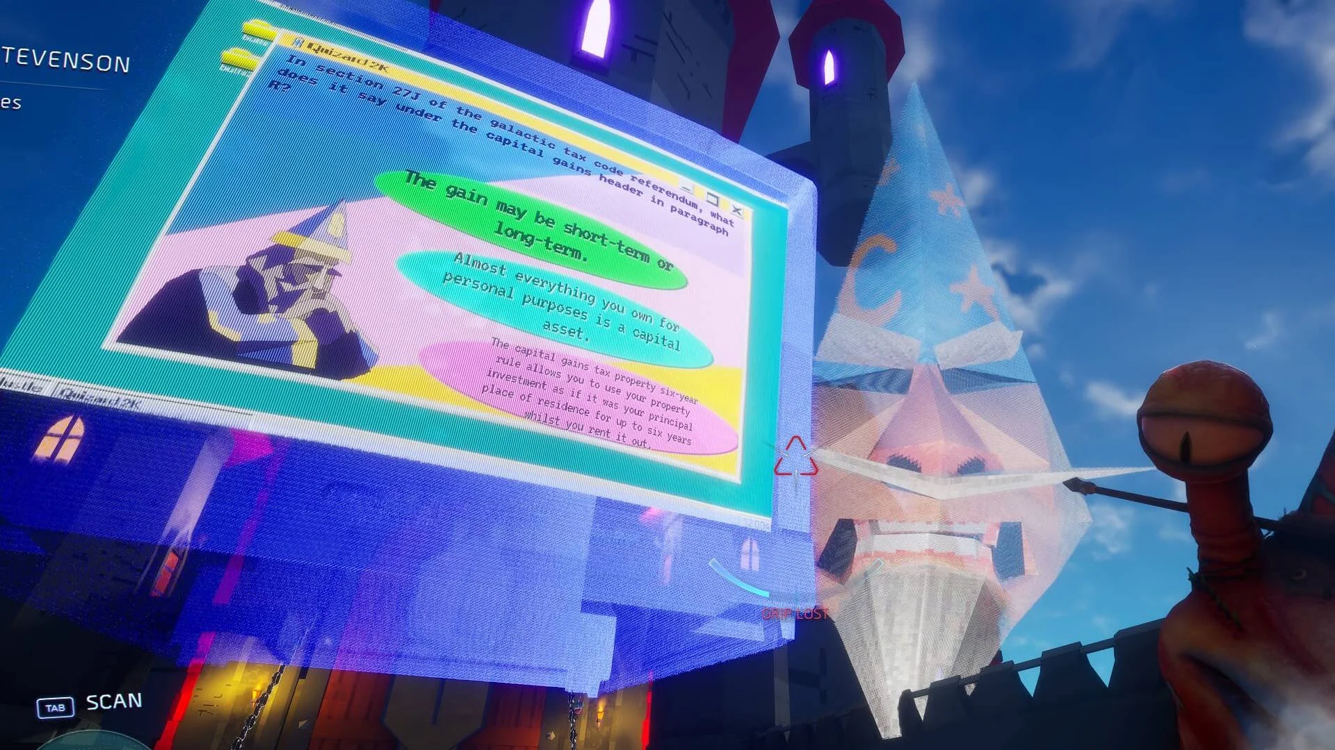 Все загадки Синего Волшебника в High on Life 2 — правильные ответы