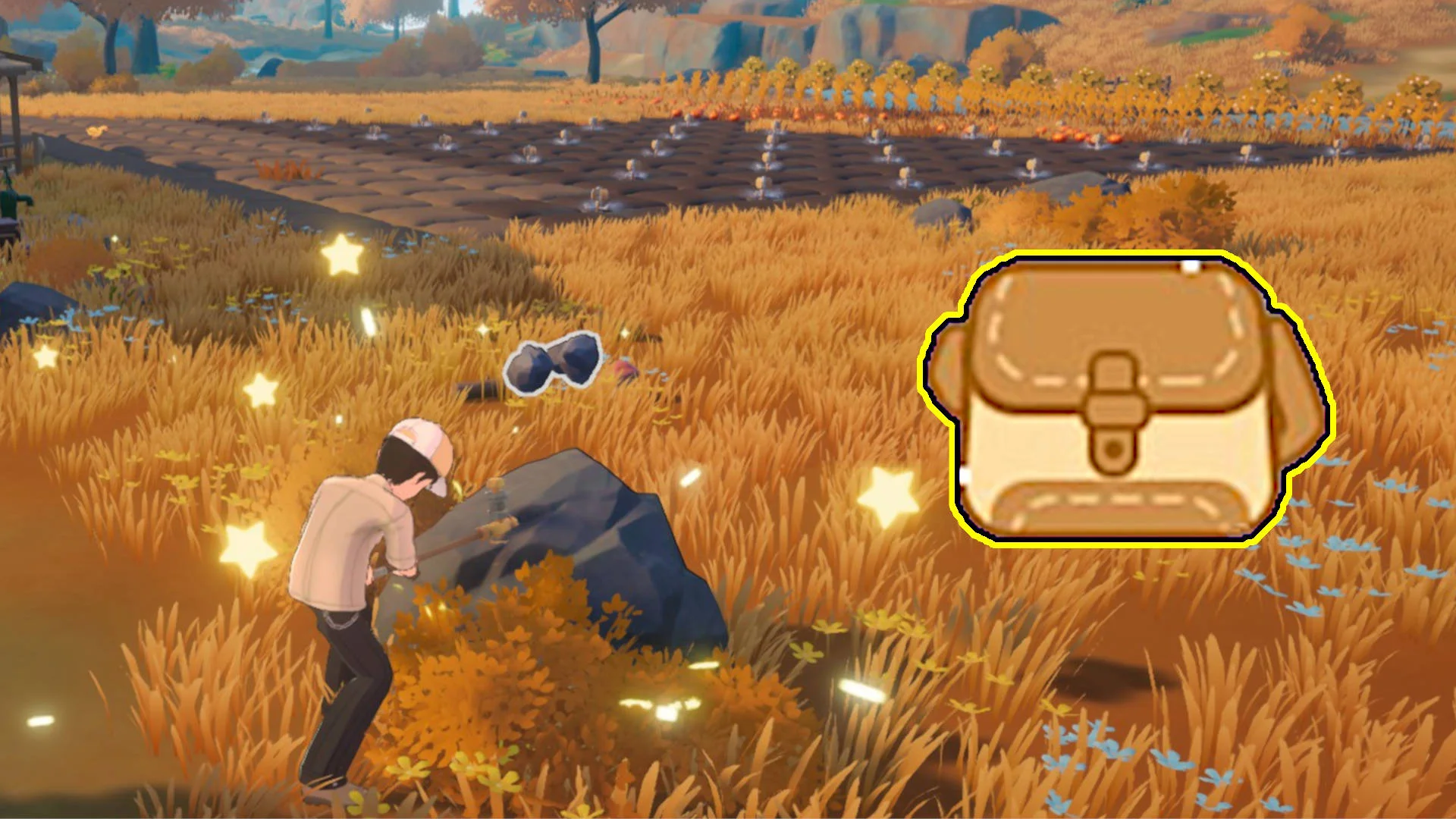 Как увеличить рюкзак в Starsand Island и получить Realm Box