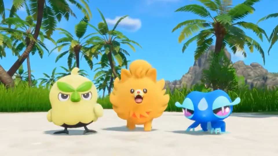 Pokémon Winds and Waves — Browt, Pombon и Gecqua: стартовые Покемоны 10-го поколения