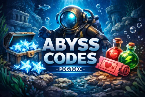 Abyss Codes (Roblox) – бесплатные коды на Star Shards, кислород и зелья (Февраль 2026)