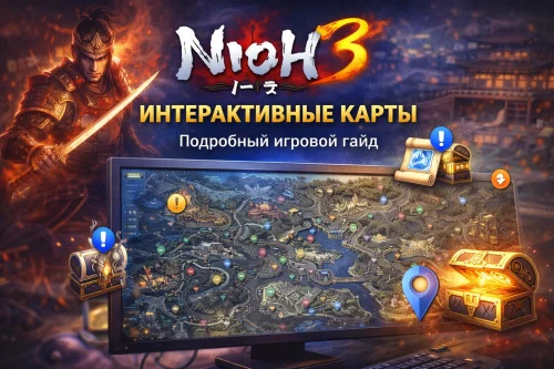 Nioh 3 — интерактивные карты: подробный игровой гайд