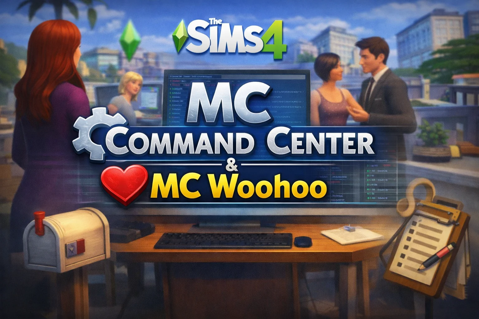 MC Command Center и MC Woohoo для The Sims 4 — полный гайд по моду, установке и возможностям