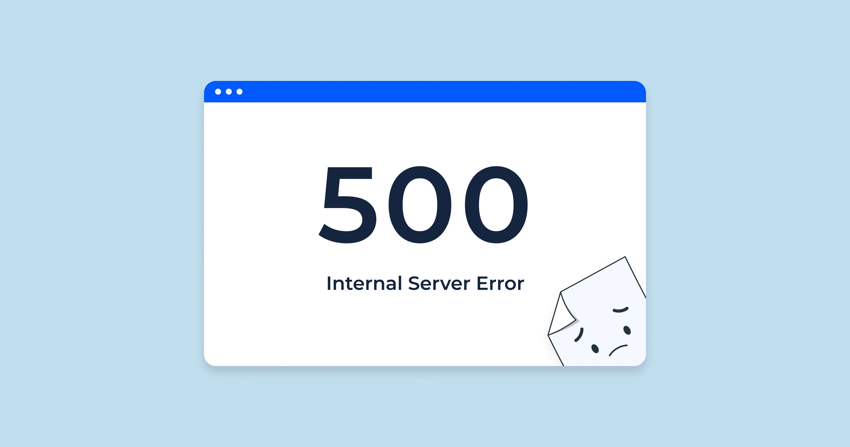 Ошибка 500 Internal Server Error — что означает и как исправить