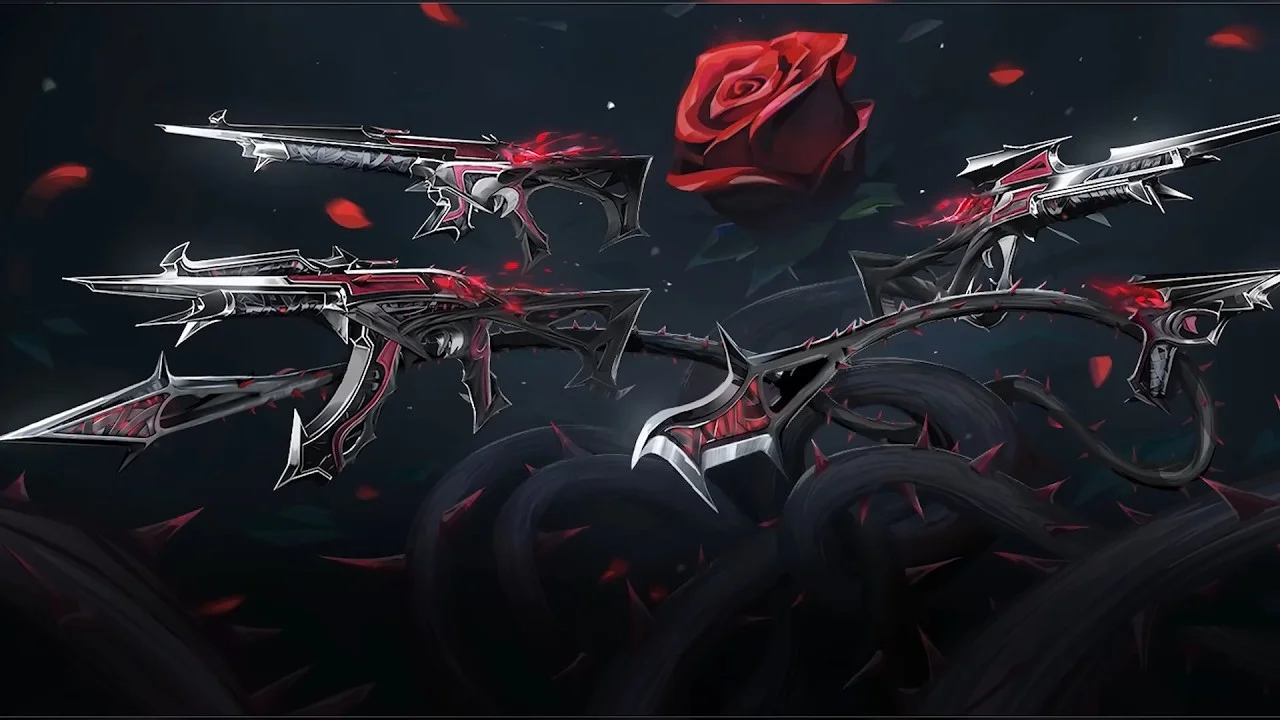 VALORANT Blackthorn — новый набор скинов с тёмной эстетикой (Corruption in Bloom)