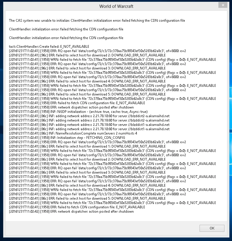 Как исправить CAS-ошибки в Firestorm и WoW: что делать, если игра не запускается или не может получить доступ к файлам